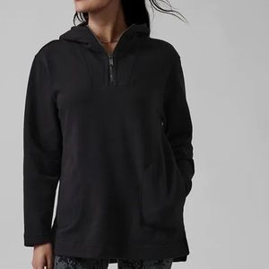 Athleta Retroplush Tunic Hoodie